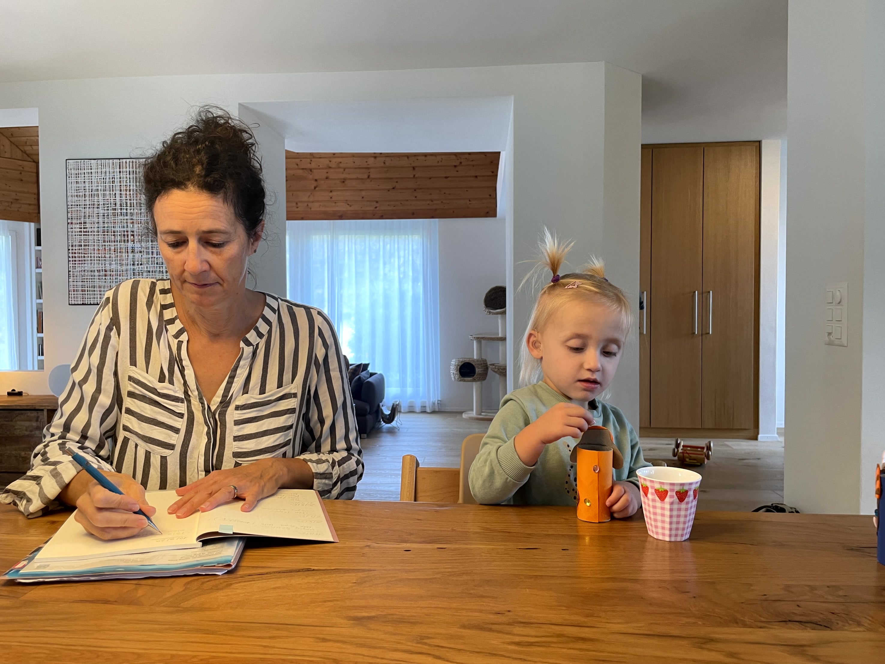 Austausch mit Mutter