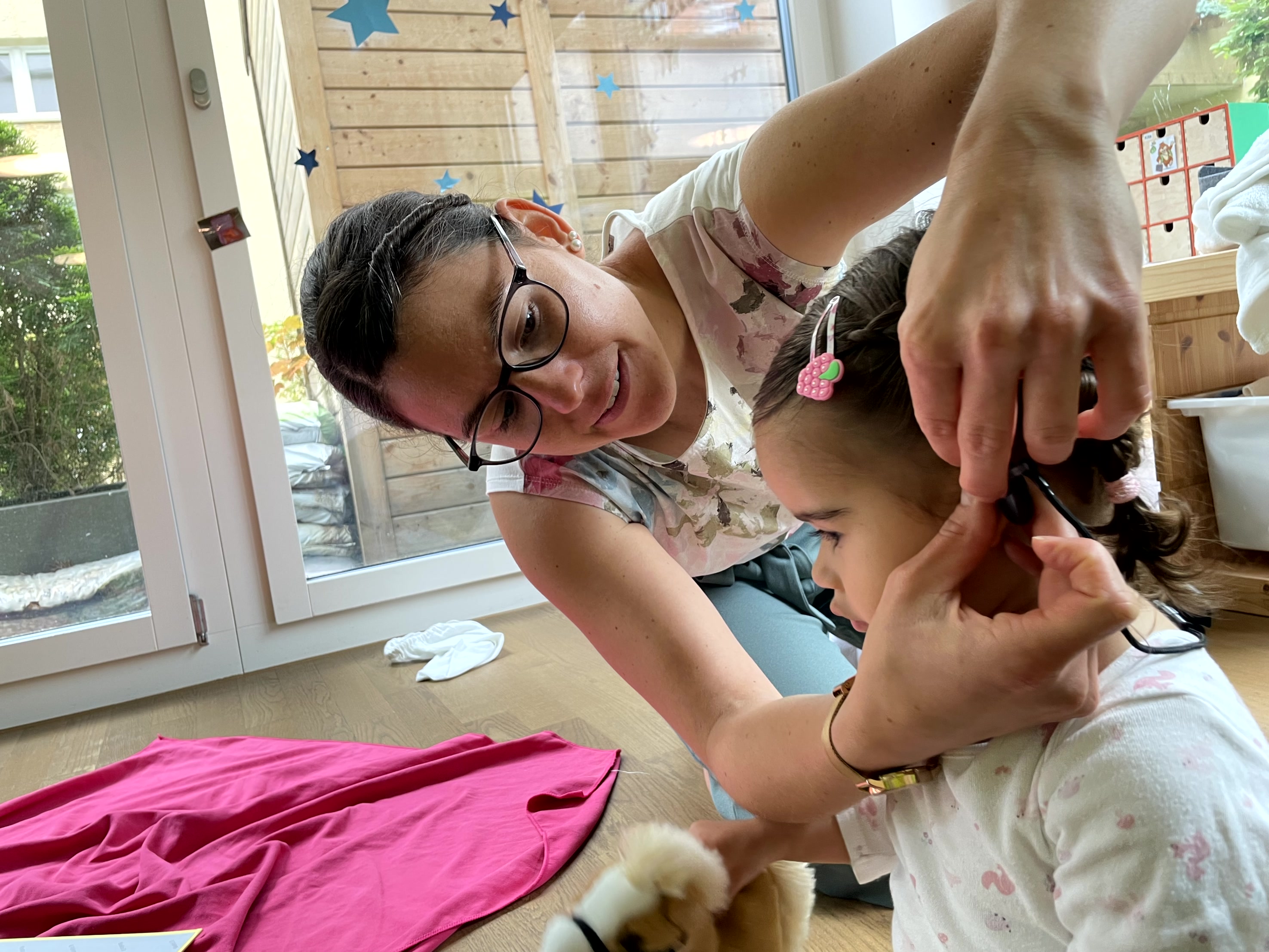 Bild APD FF Sandra Schwaller mit Olivia