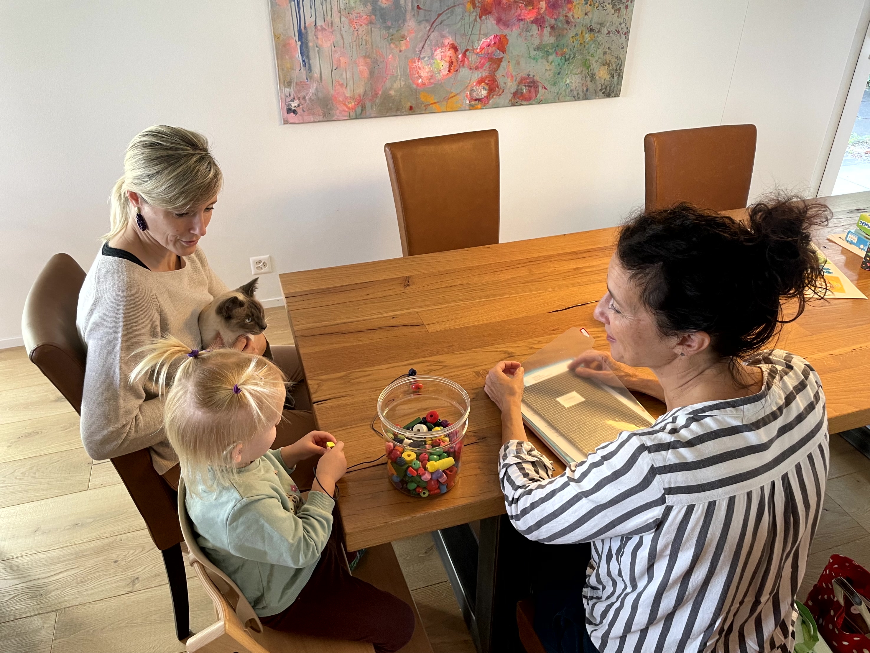 Elvira Nicora Menzi und Lena mit Mutter