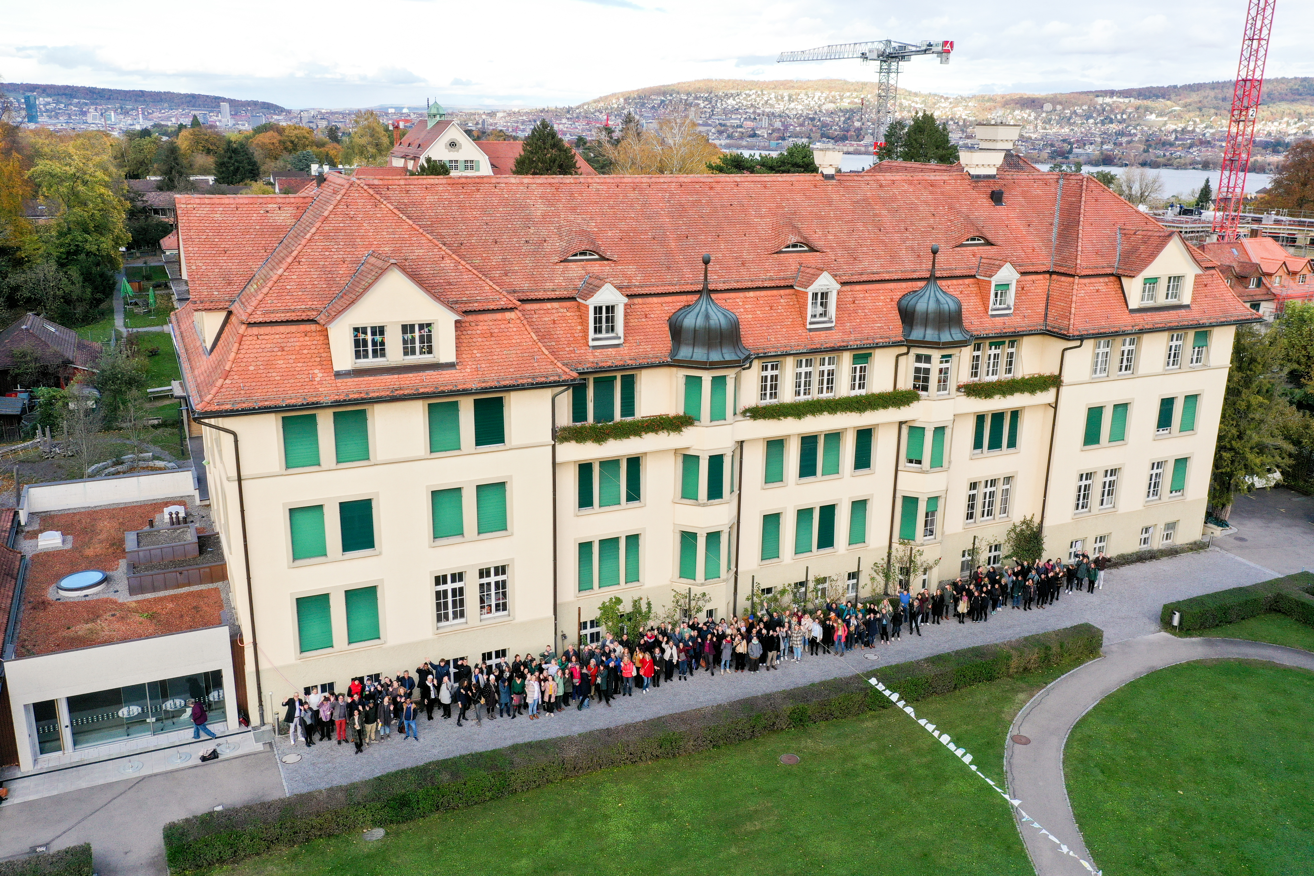 Drohnenaufnahme MA bei Frohalp