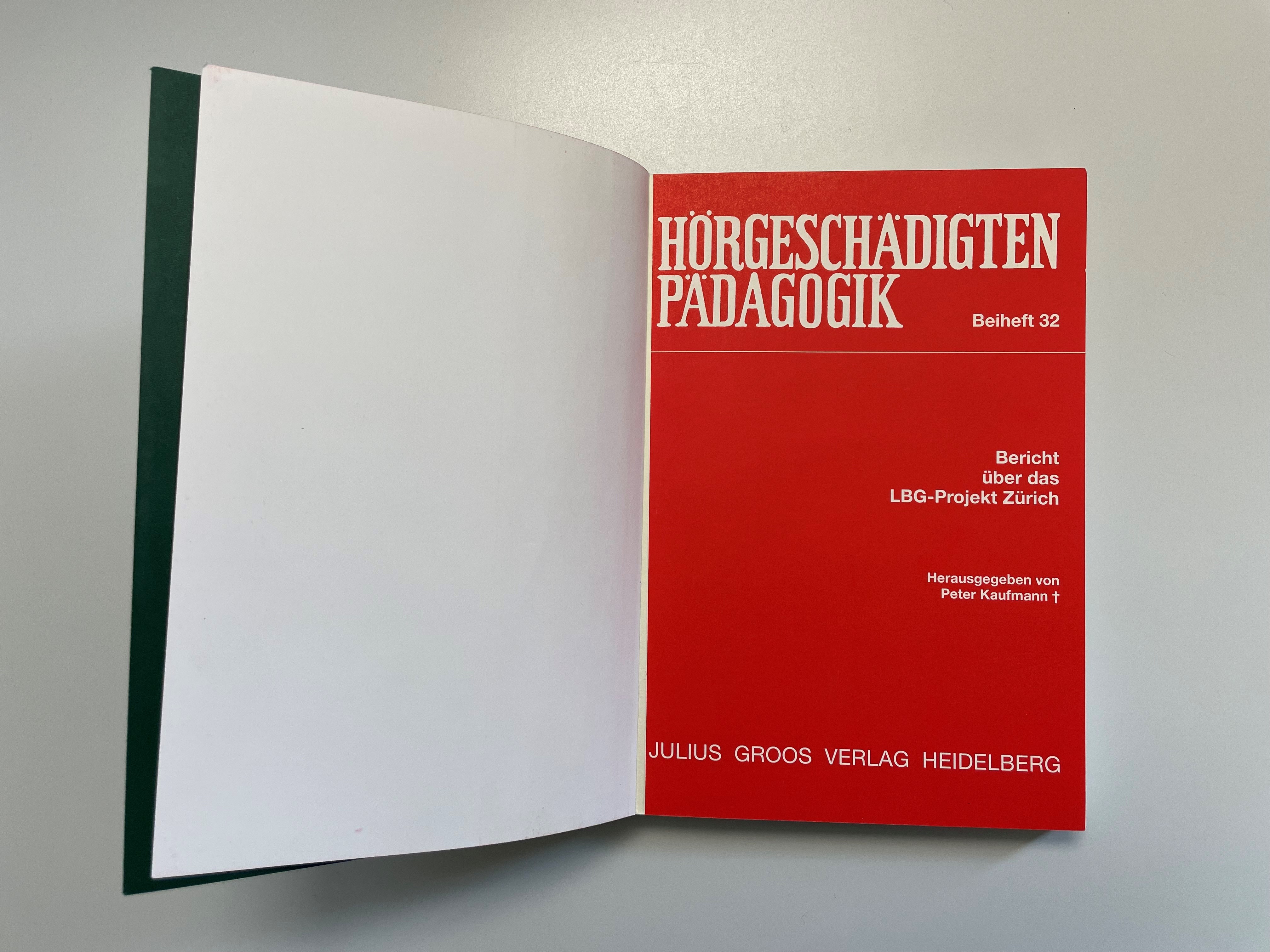 Bild Buch LBG Projekt