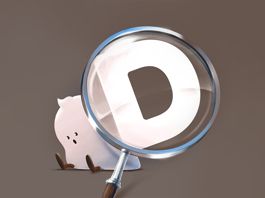 Serie Alltags-ABC Buchstabe D